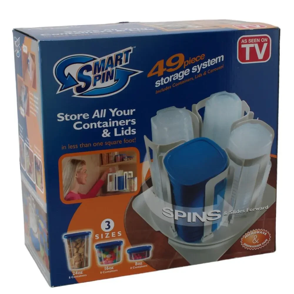 Smart Spin 49 piece Storage System